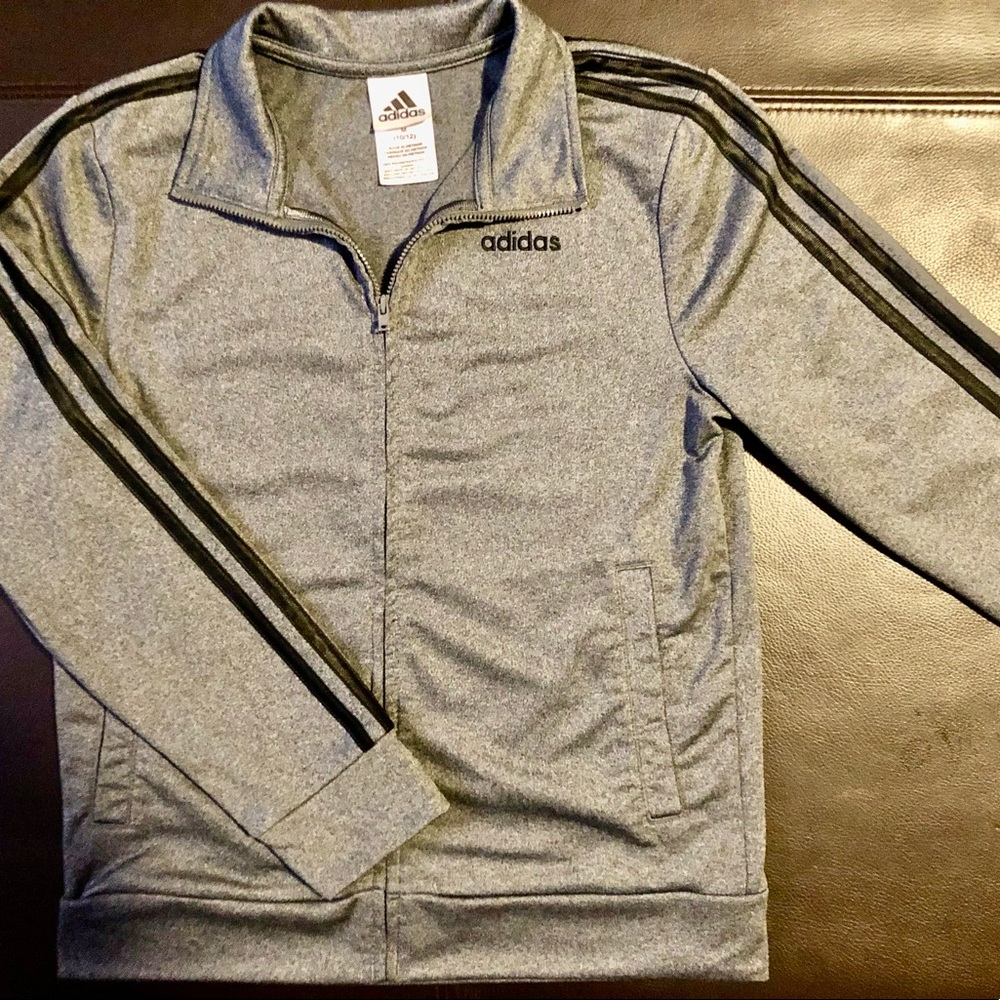 Adidas Boys Zip Up lightweight jacket